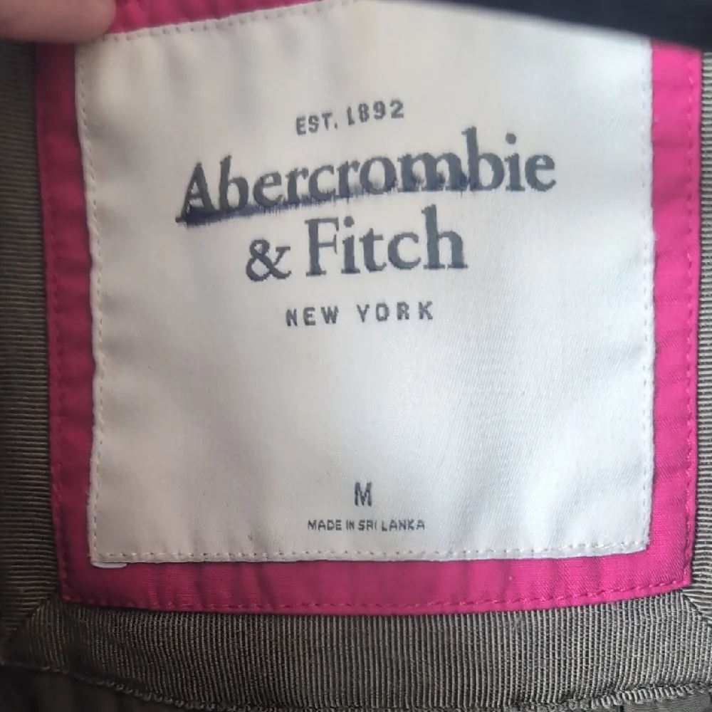 Abercrombie & Fitch Men's Olive Green Field Jacket - Picture 2 of 3
